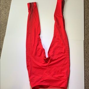 forever 21 red leggings.